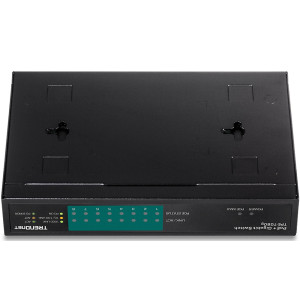 TRENDnet TPE-TG80g 8-Port Unmanaged Gigabit Ethernet PoE+ Switch, GREENnet technology, 123W PoE budget